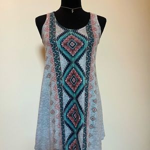 Festive Multi-Color Assymetrical Dress from VonMaur